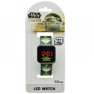 RELOJ LED MANDALORIAN STAR WARS