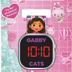 RELOJ LED GABBY DOLL HOUSE