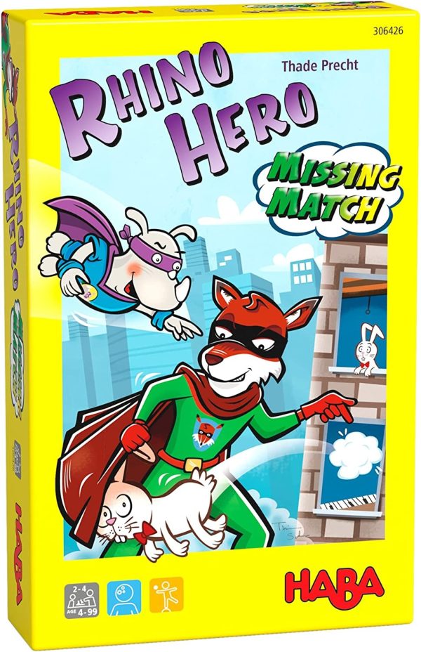RHINO HERO MISSING MATCH