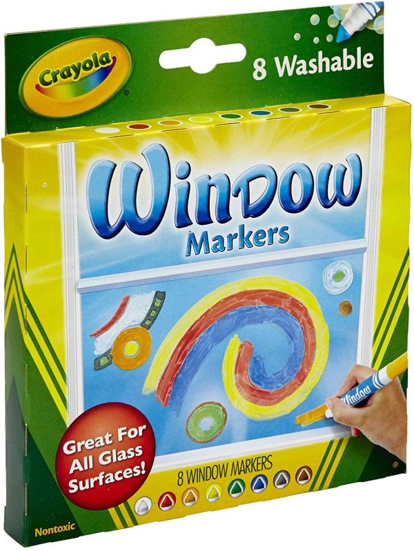ROTULADORES PARA VENTANAS LAVABLES 8 U. - Image 2