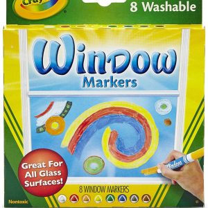 ROTULADORES PARA VENTANAS LAVABLES 8 U.