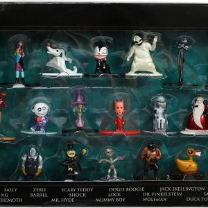SET 18 MINIFIGURAS PESADILLA ANTES DE NAVIDAD 4 cm METAL