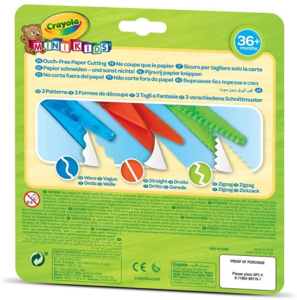 SET 3 TIJERAS SEGURAS MINIKIDS CRAYOLA - Image 2