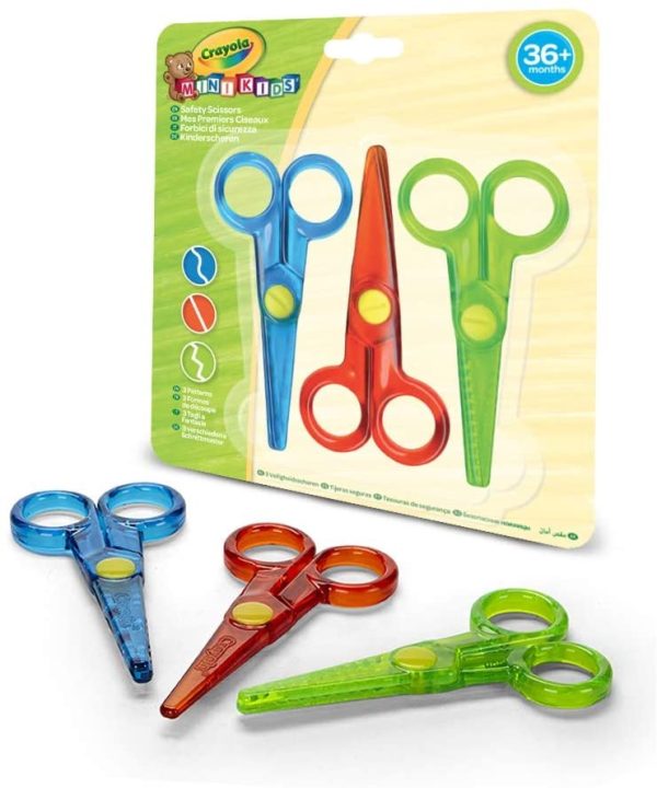 SET 3 TIJERAS SEGURAS MINIKIDS CRAYOLA - Image 3
