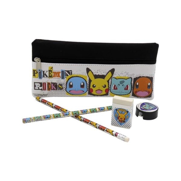 SET DE PAPELERIA CON PORTATODO POKEMON - Image 2