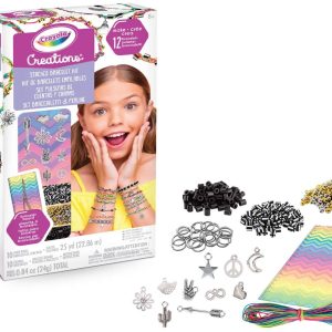 SET PULSERAS NEON Y CHARMS - CREATIONS