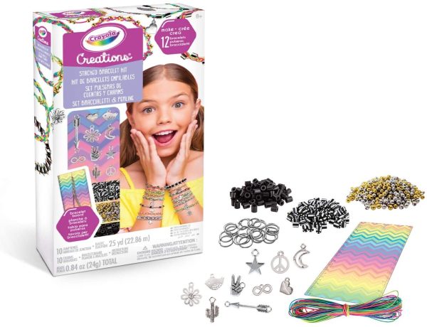 SET PULSERAS NEON Y CHARMS - CREATIONS