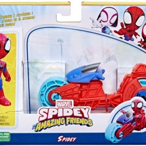SPIDEY SURTIDO MOTOCICLETA Y FIGURA
