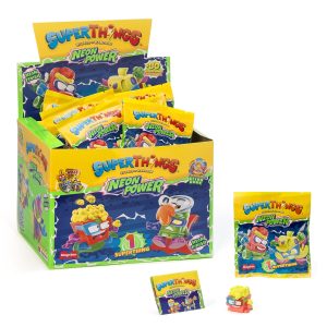 DISPLAY 50 SOBRES SUPERTHINGS NEON POWER S.11