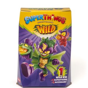DISPLAY 6 KID BOX SUPERTHINGS WILD KIDS