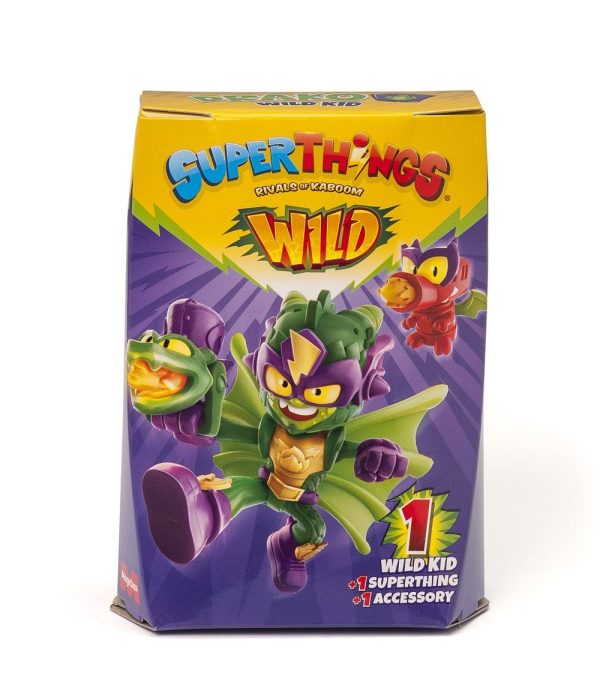 DISPLAY 6 KID BOX SUPERTHINGS WILD KIDS