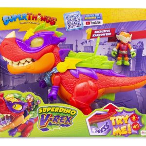 SUPERDINO V-REX SUPERTHINGS RESCUE FORCE