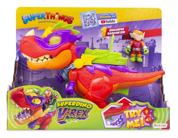 SUPERDINO V-REX SUPERTHINGS RESCUE FORCE