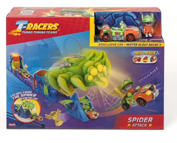 T-RACERS S - SPIDER ATTACK