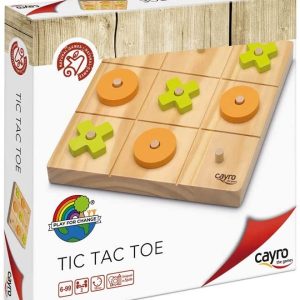 TIC TAC TOE / 3 EN RAYA (MADERA FSC)