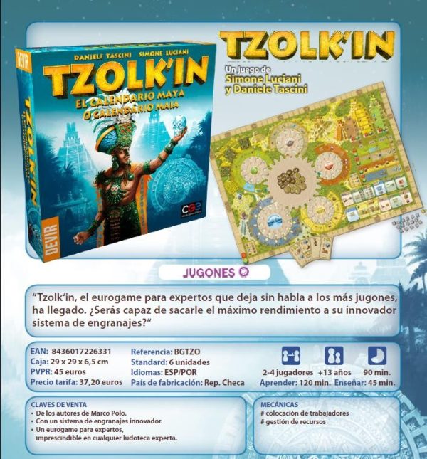 TZOLK'IN JUEGO DE MESA - Image 2