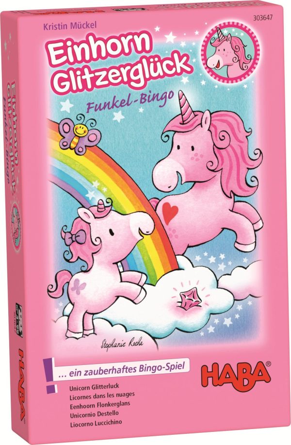 UNICORNIO DESTELLO BINGO CHISPEANTE