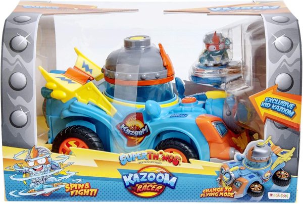 VEHICULO KAZOOM RACE SUPERTHINGS SECRET SPIES